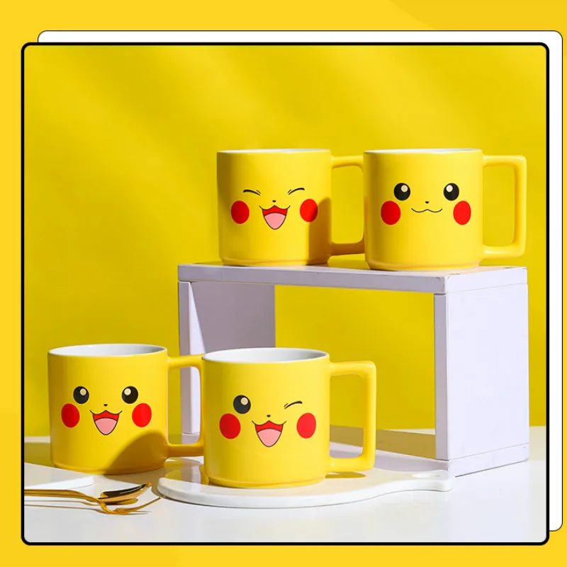 Керамическая кружка для влюбленных Пикачу креативная индивидуальная Детская