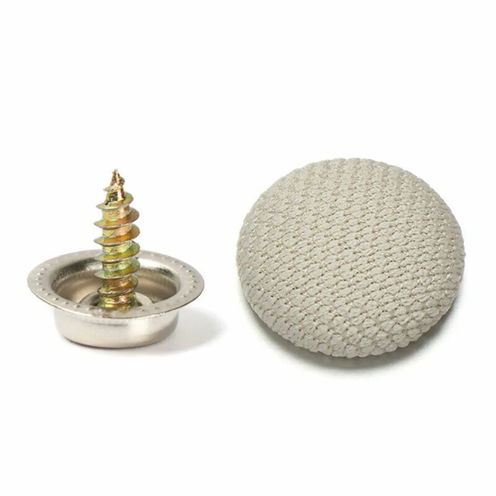 

60pcs Beige Roof Lining Repair Kit Fix Sagging Headliner Push Pin Buckle Screw Car Roof Buckle With Accessories