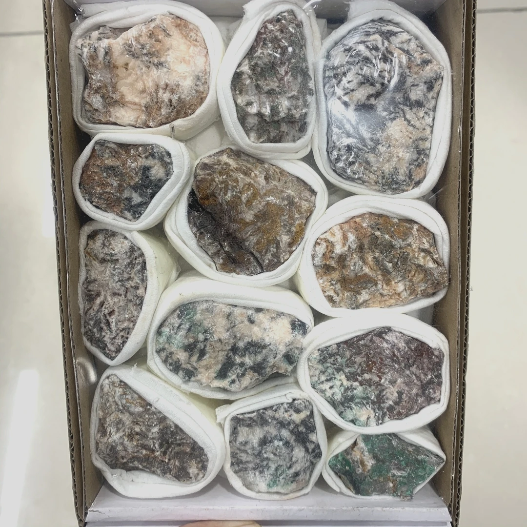 1 шт. натуральный Copperlite с украшением в виде кристаллов сырья медитации камни