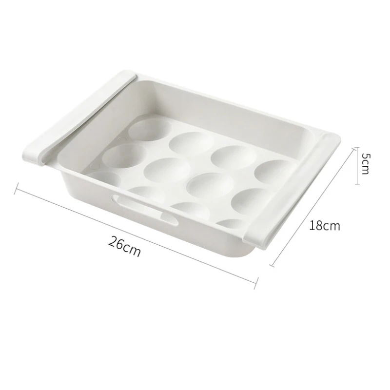 

New Kitchen Storage Storage Refrigerator Storage Box Fridge Organizer Refrigerator Container Box Egg Fruit Organizer Storage