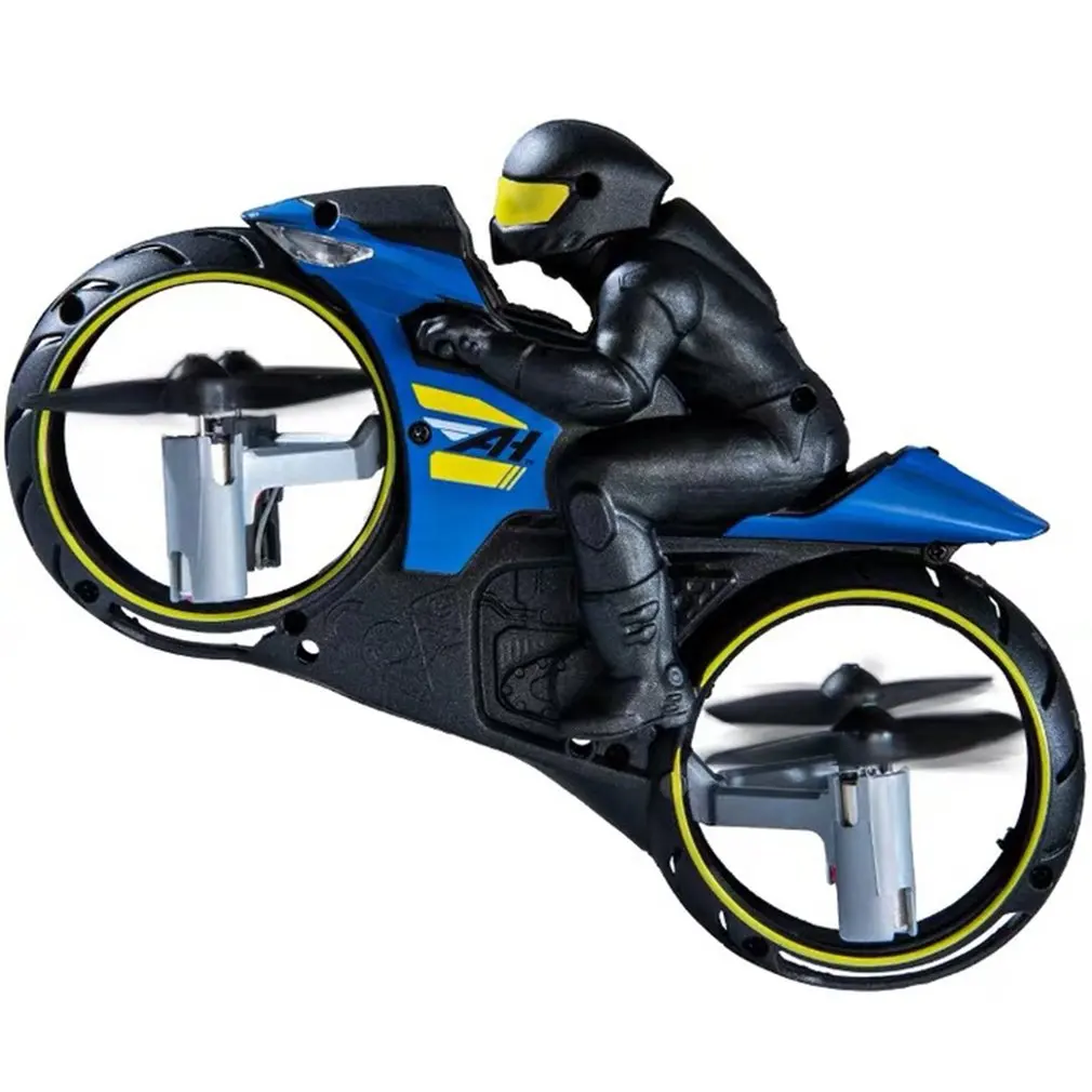 2 в 1 четырехосевой мини Дрон с дистанционным управлением для езды на