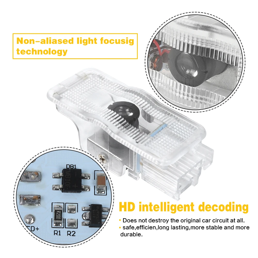 Светодиодный двери автомобиля Добро пожаловать светильник логотип декоративный
