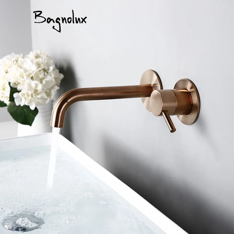 Умывальник для ванной комнаты настенный с одной ручкой поворотная регулировка