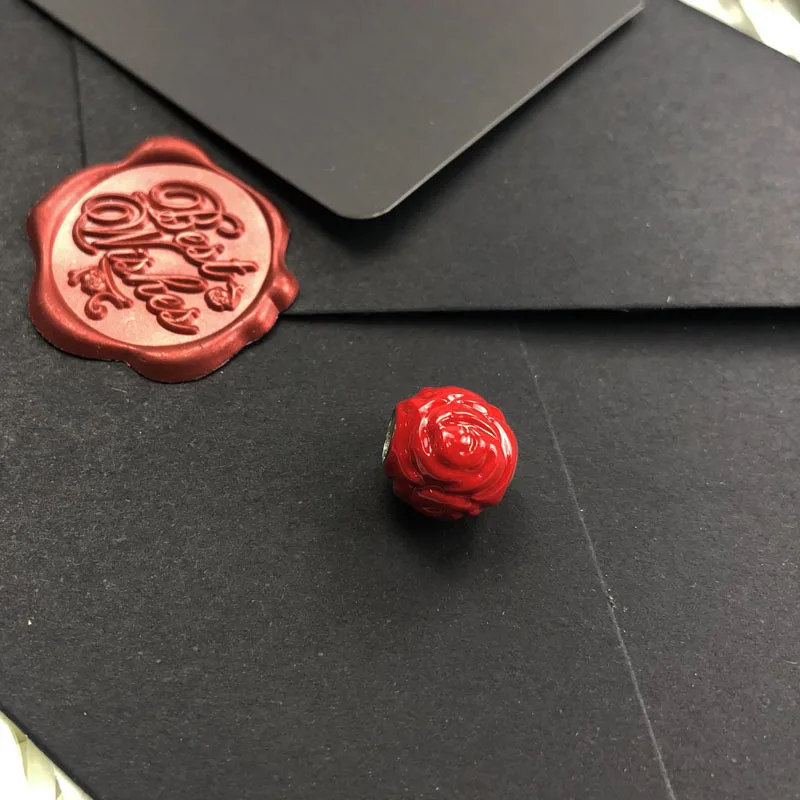 Ом Цветы Роза долгий срок службы бусины шармы стерлингового серебра 925 пробы DIY