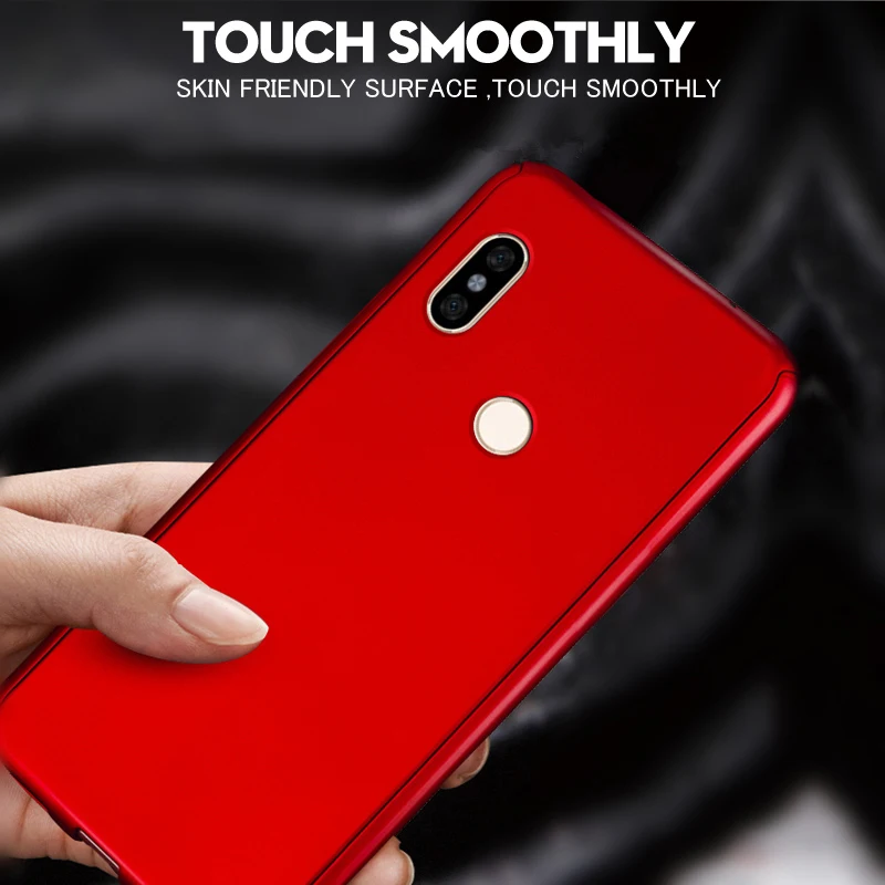 Чехол с полным покрытием 360 градусов для телефона Xiaomi Redmi 8A 7A 6A 5A 4A 4 Prime Note 4X 5 6 7 8 8T 9S