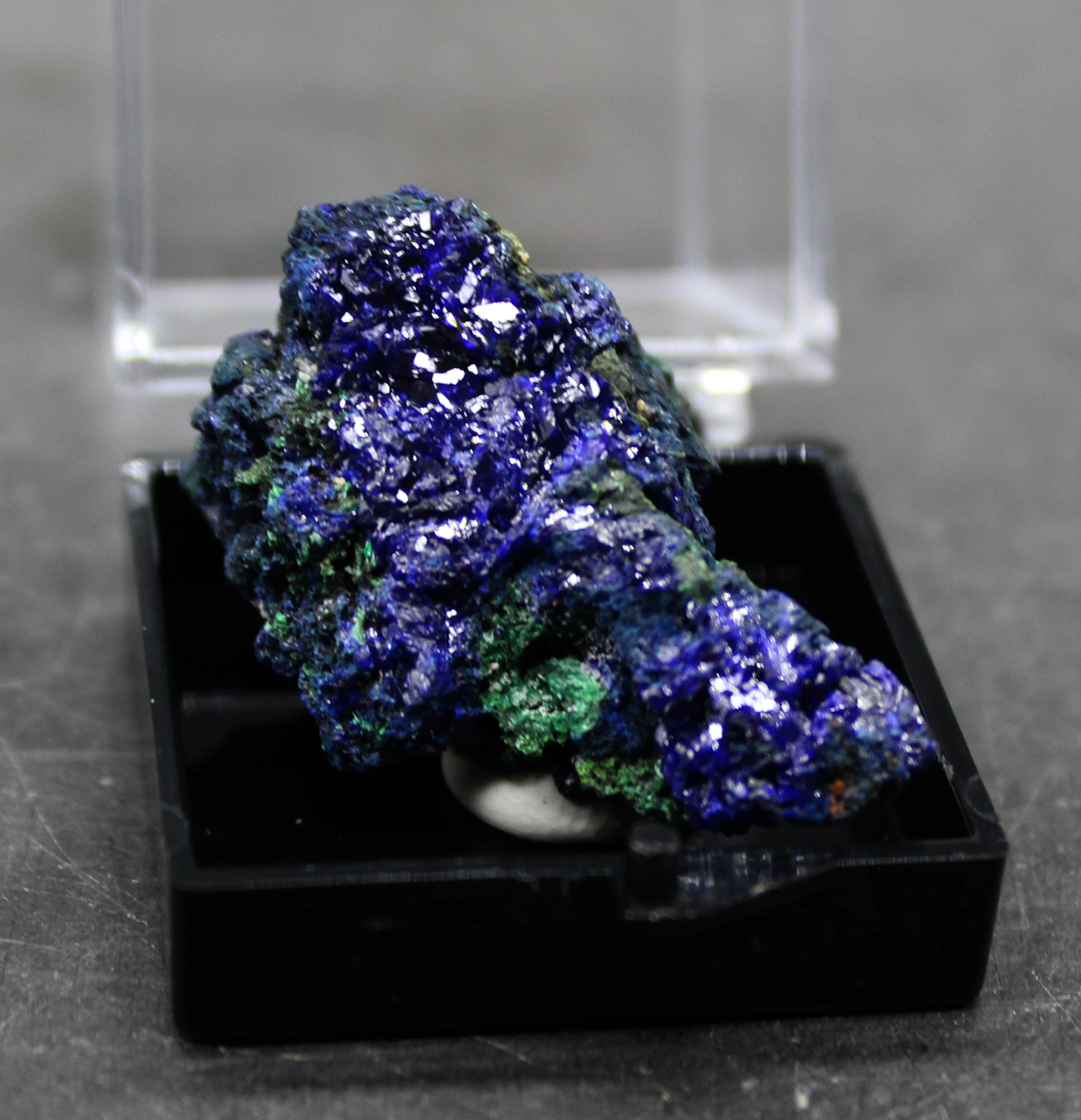 100% натуральный Блестящий Азурит/Малахитовый симбиотический минеральный