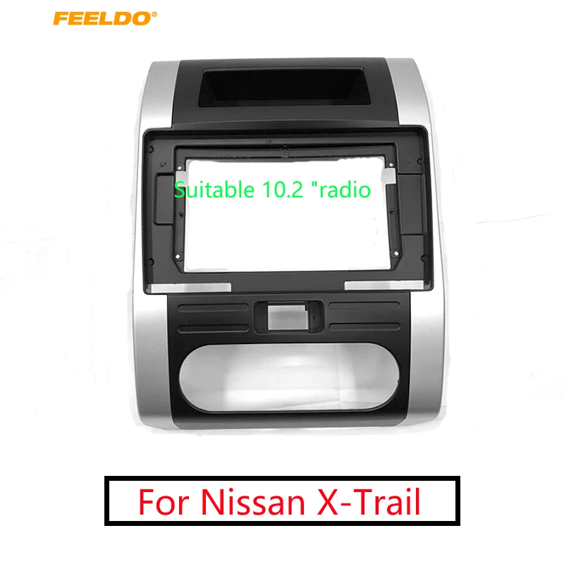 Автомагнитола FEELDO адаптер для радиоприемника Nissan X Trail 10 2 дюйма 2Din DVD GPS навигация