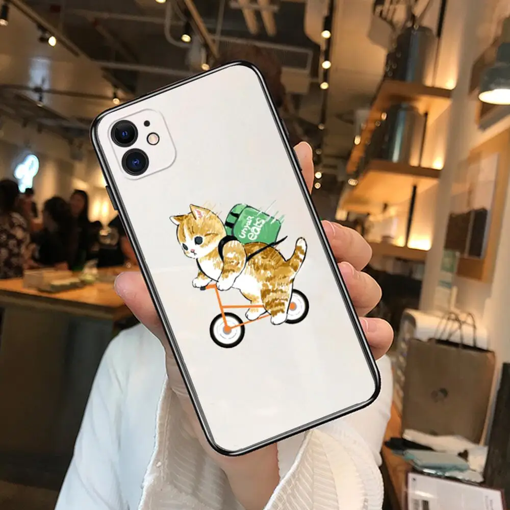 Мягкий чехол из ТПУ для iPhone 11 12 Pro Max XR XS X 8 7 SE 2020 6 Plus | Мобильные телефоны и