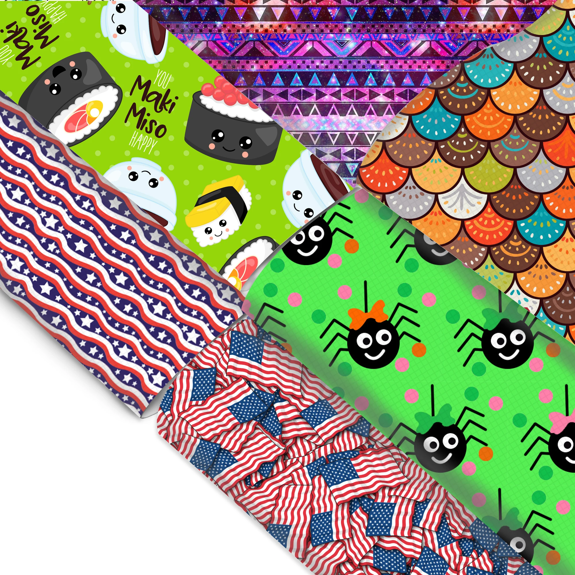 

50*70 см звезда 4 июля Обычная искусственная кожа ткань для бантов кожаные ремесла Сделай Сам материал ручной работы мешочек для сережек, 1Yc22750