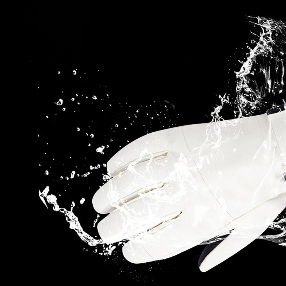 KoKossi зимние теплые лыжные перчатки сенсорный экран на весь палец чувствительные