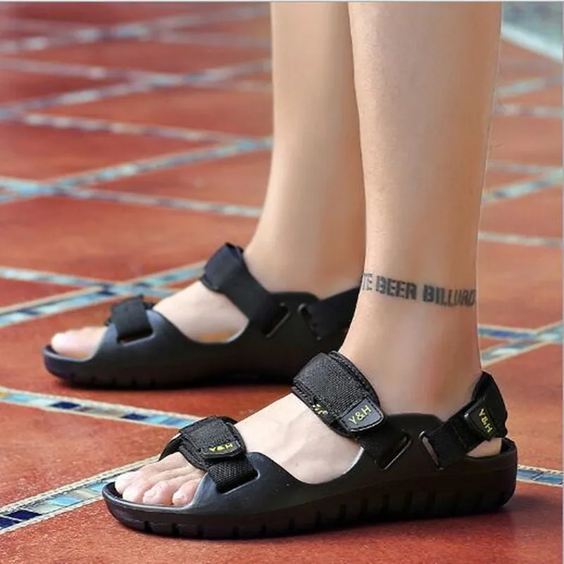 Сандалии вьетнамские для влюбленных пляжная обувь в римском стиле с открытым