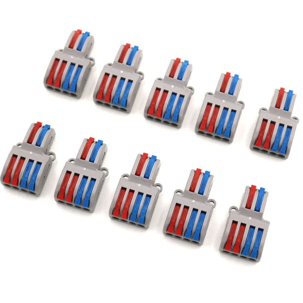 10 шт./лот мини быстрый проводной соединитель Универсальный кабель нажимной