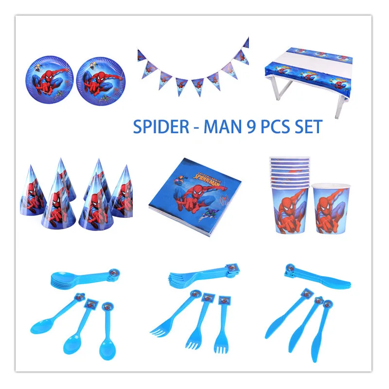 16 шт./костюм диснеевских мультфильмов с изображением героев фильма Марвел