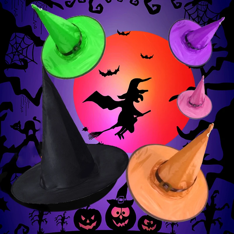 Цельнокроеное платье современный Хэллоуин с капюшоном в виде шляпы ведьмы из