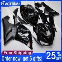 custom motorcycle cowl for zx6r 2005 2006 abs fairing injection mold motorcycle bodywork kit blackgifts