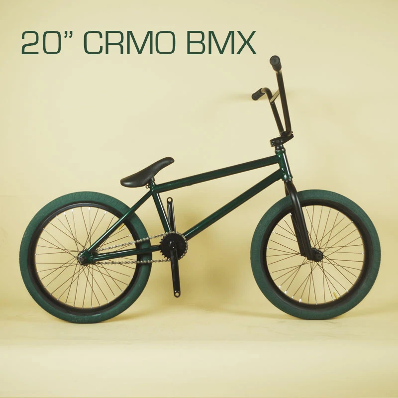 20-дюймовый BMX Экстремальный трюковый велосипед хром молибденовая сталь