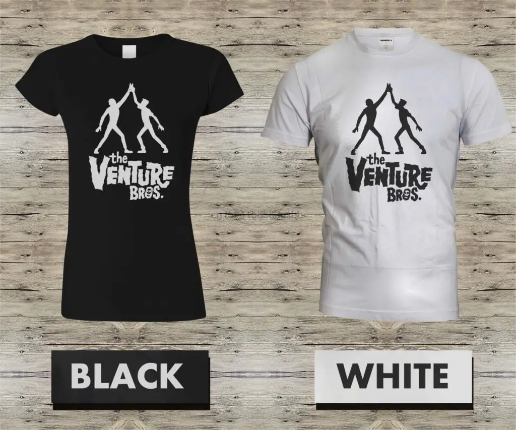 Новая футболка с персонажами из мультфильма венчурные братья мужская женская