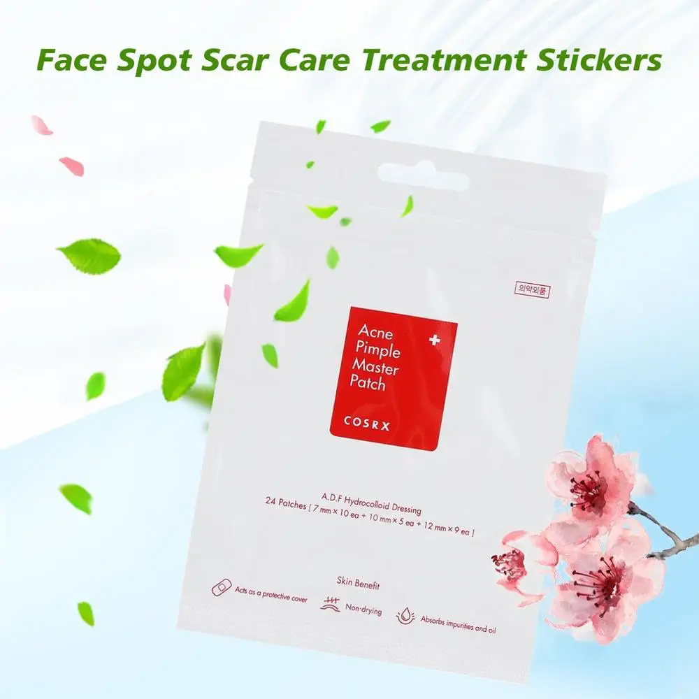 24 Cosrx мастер прыщиков патч для ухода за пятнами и шрамами уход кожей лица Уход