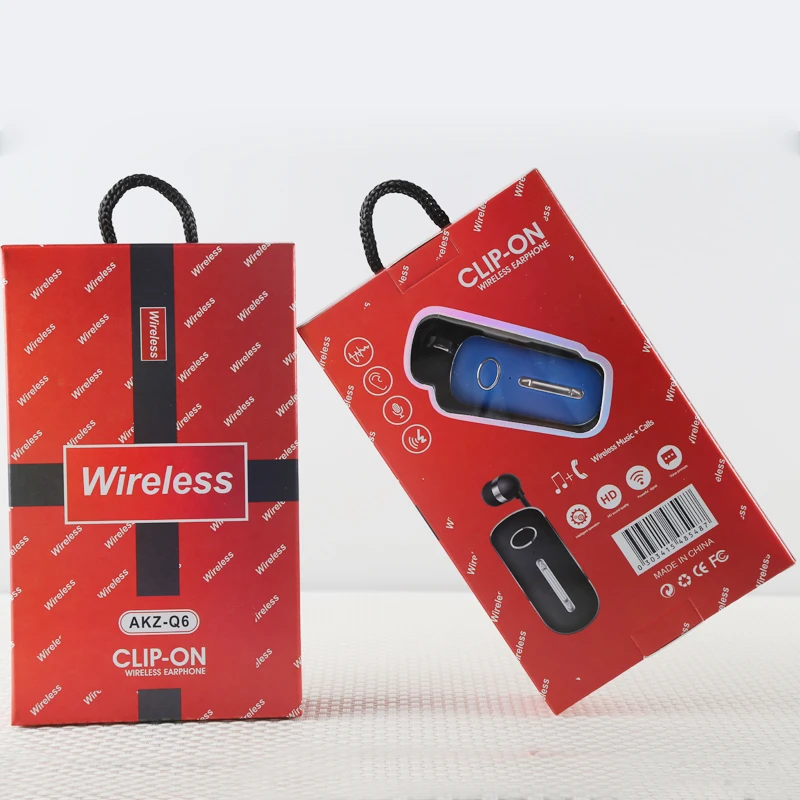 Бизнес один стерео Выдвижная Беспроводная гарнитура TWS наушники V5.0 беспроводные