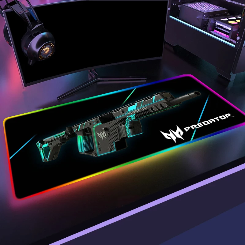 acer predator xxl mouse pad gamer rgb anime mousepad xl led desk accessory pc gamer complete deskmat keyboard gaming laptop mat free global shipping