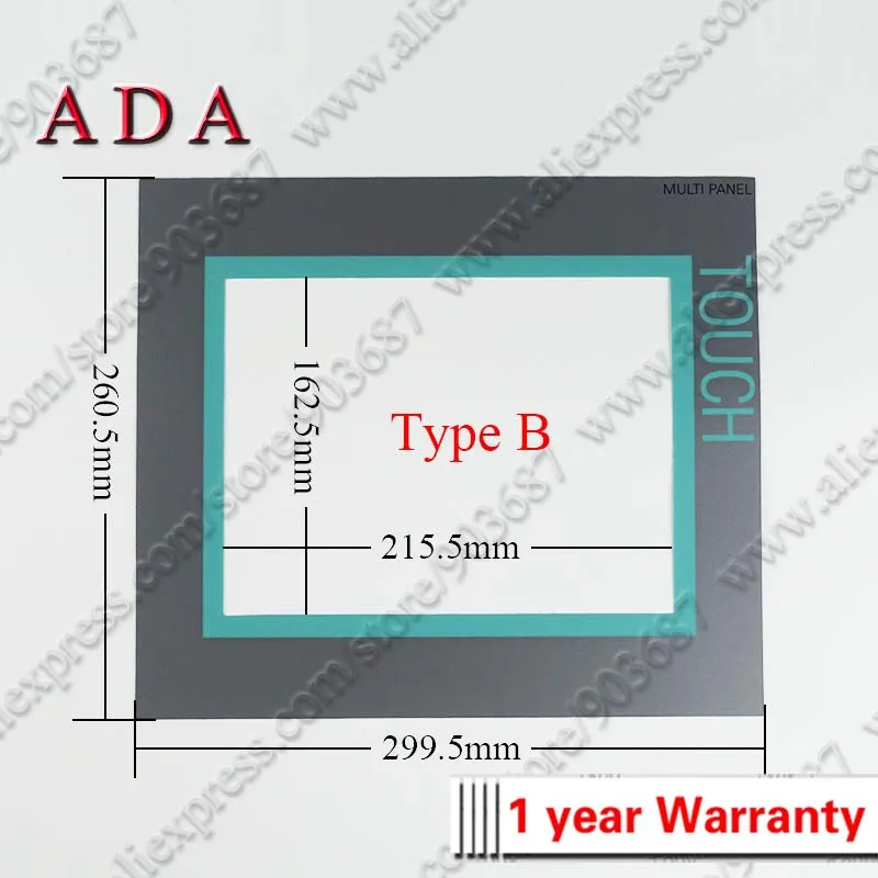 Защитная пленка для 6AV6643-0CD01-1AX1 6AV6 643-0CD01-1AX1 MP277 10 "сенсорная Передняя | Компьютеры