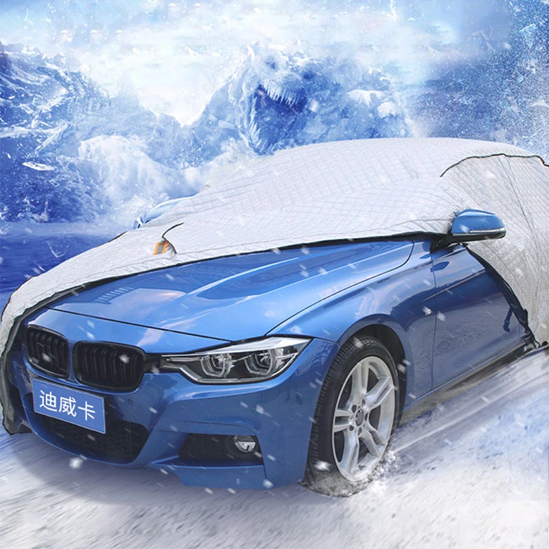 

Car cover Four seasons aluminum film plus cotton padded car cover winter car cover hail /weatherproof/sun/snow fit
