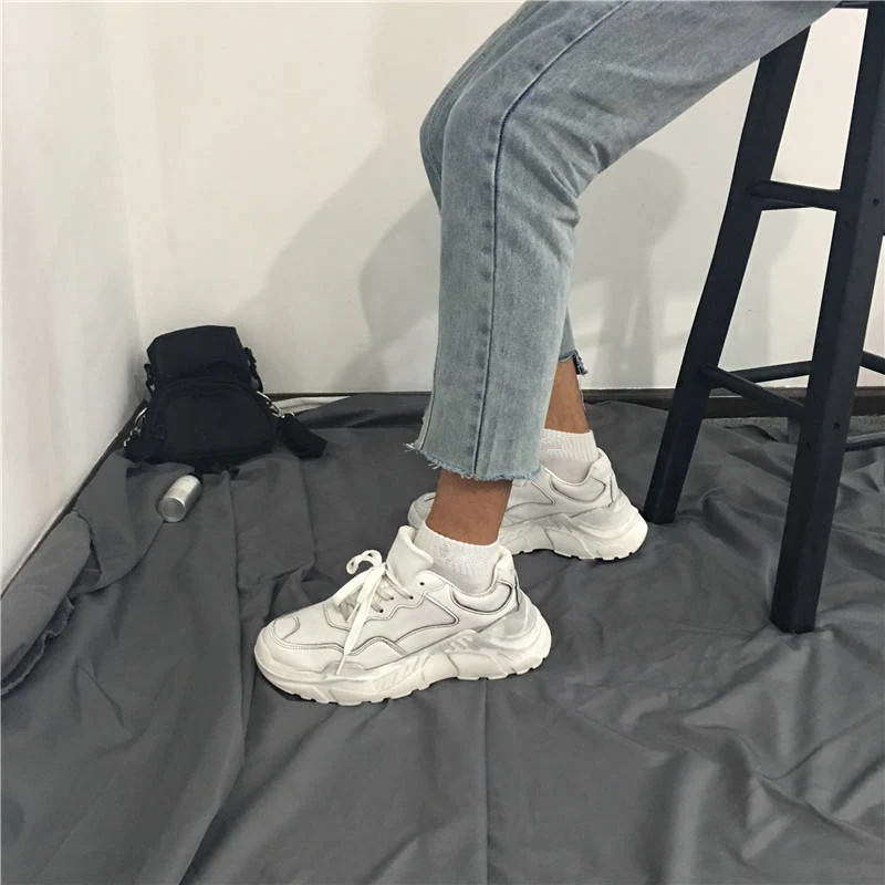 19 супер пожарная Пара Спортивная обувь женская повседневная Светоотражающая