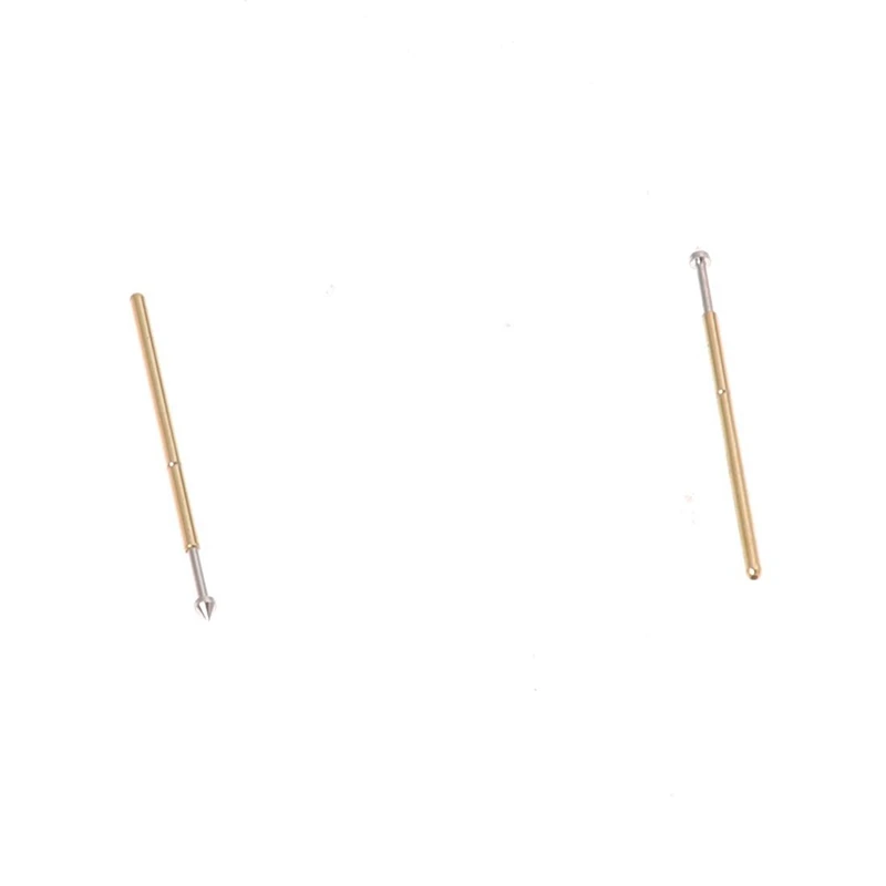20X Spring Test Probe Pogo Pin P50 E2 Dia 0.68Mm Length 16Mm 75G Gold &amp 10 Pcs Spherical Tipped Loaded Probes | Инструменты