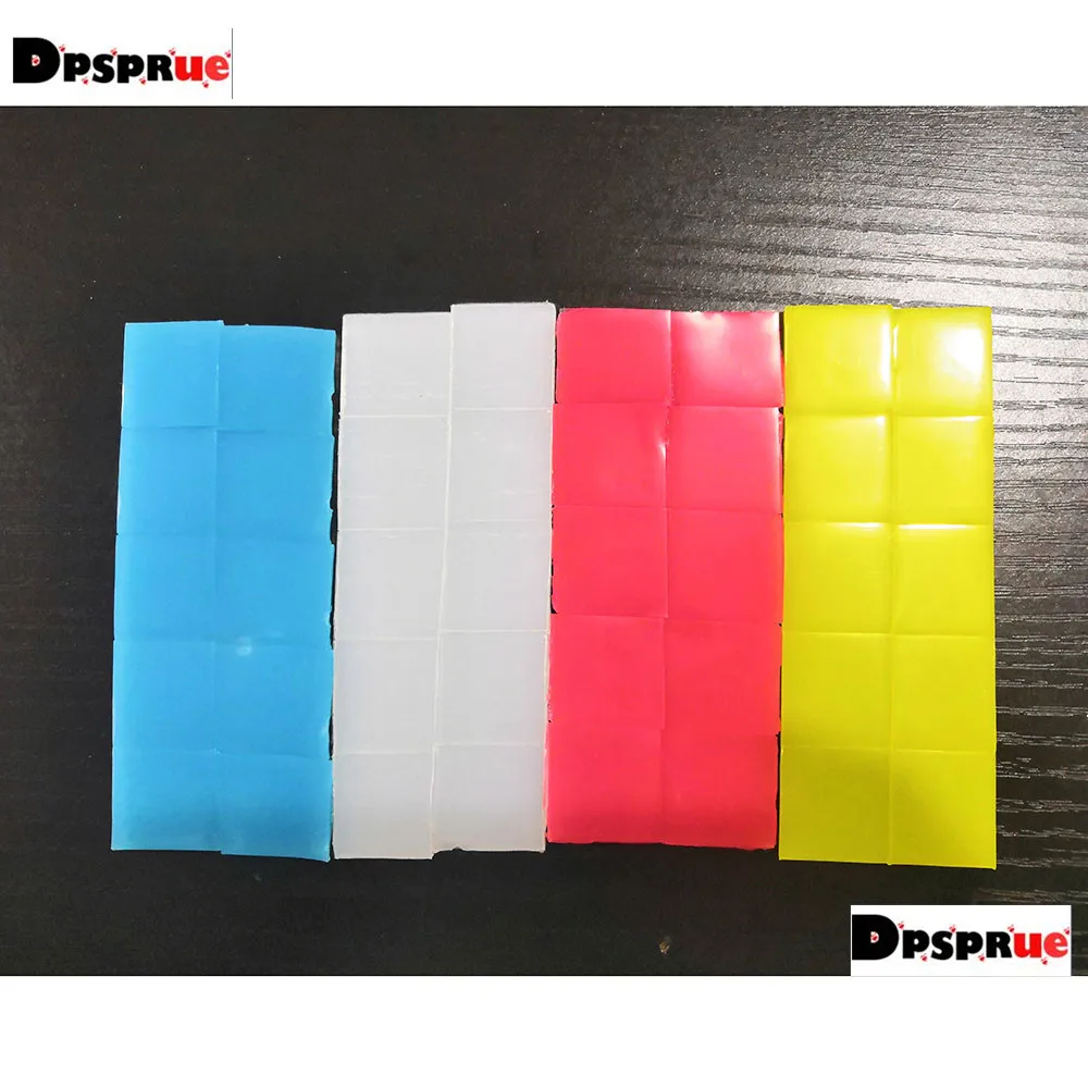

Dpsprue Diamond Painting Cross Stitch Embroidery Mosaic Accessories DIY Tools 2x2cm Pink Blue Yellow White Wax Clay Glue