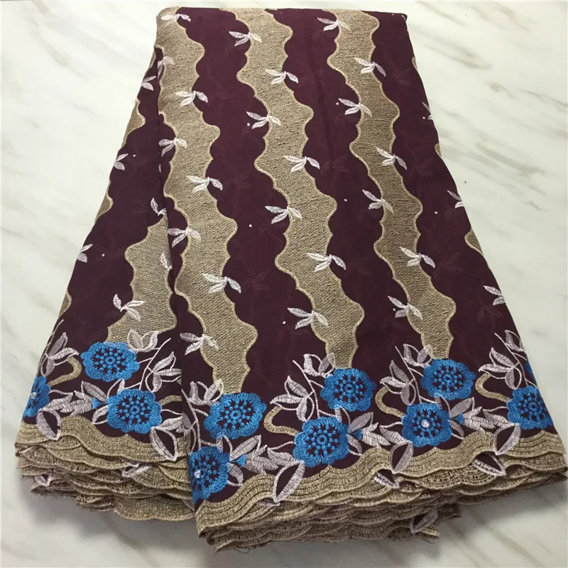 

Swiss voile lace in switzerland white african lace fabric embroidery swiss lace fabric 5yards cotton fabric for dress