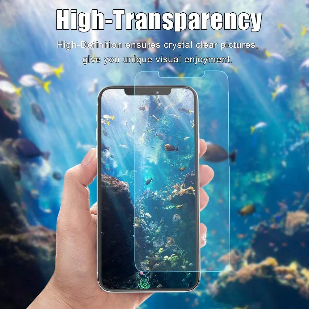 

ZFTTN 0.3mm Screen Protector for iPhone 12 Mini 12 Pro 2.5D Clear Tempered Glass Screen Protector Film for iPhone 12 Pro Max