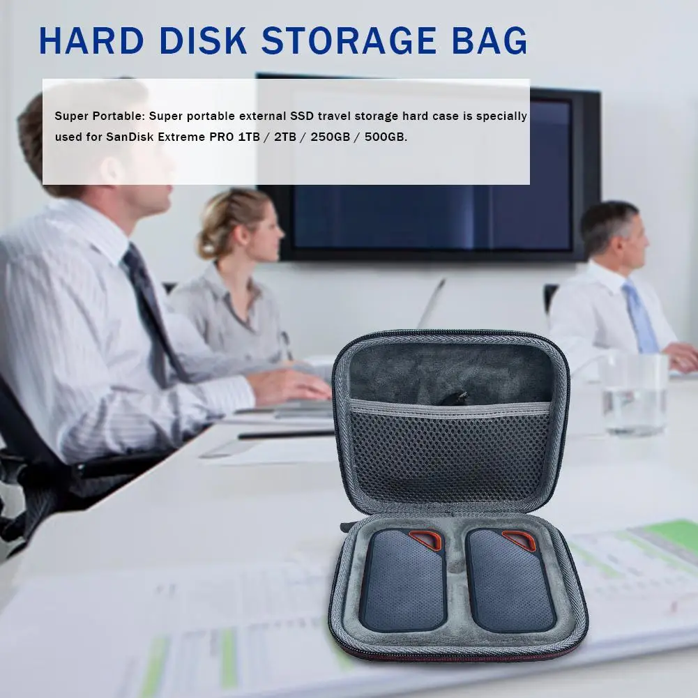 Портативный жесткий диск чехол сумка для хранения SanDisk Extreme PRO ТБ/2 ТБ/250GB/500GB|Сумки|