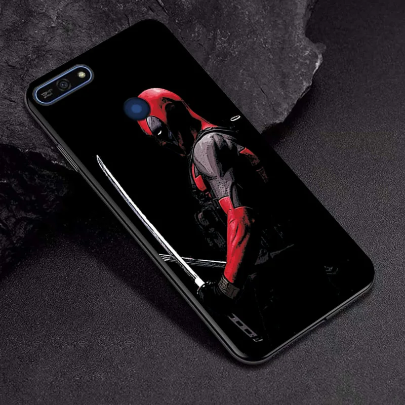 TPUBLK533 Черный чехол ТПУ чехол для huawei Honor 7A Pro милый чехол Venom для huawei Honor 7C 8C 8X 8A 7S 7X чехол s на Y5 Prime бампер - Цвет: TPUBLK533