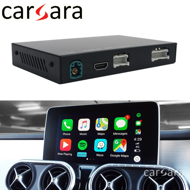 Online Merce Des CarPlay Für X Klasse W470 AirPlay Phonelink NTG5 System Mit Voice Control Plug-Auf Android Auto Decorder Box