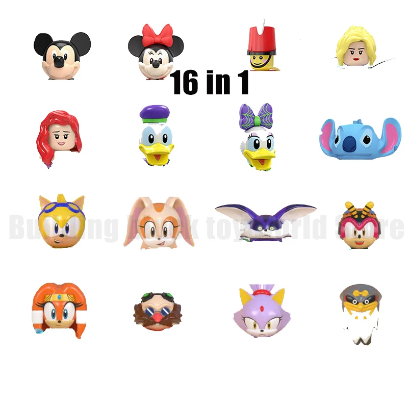 16 шт. Новый Disney классический фильм мультфильм с пластмассовыми фигурками все serices