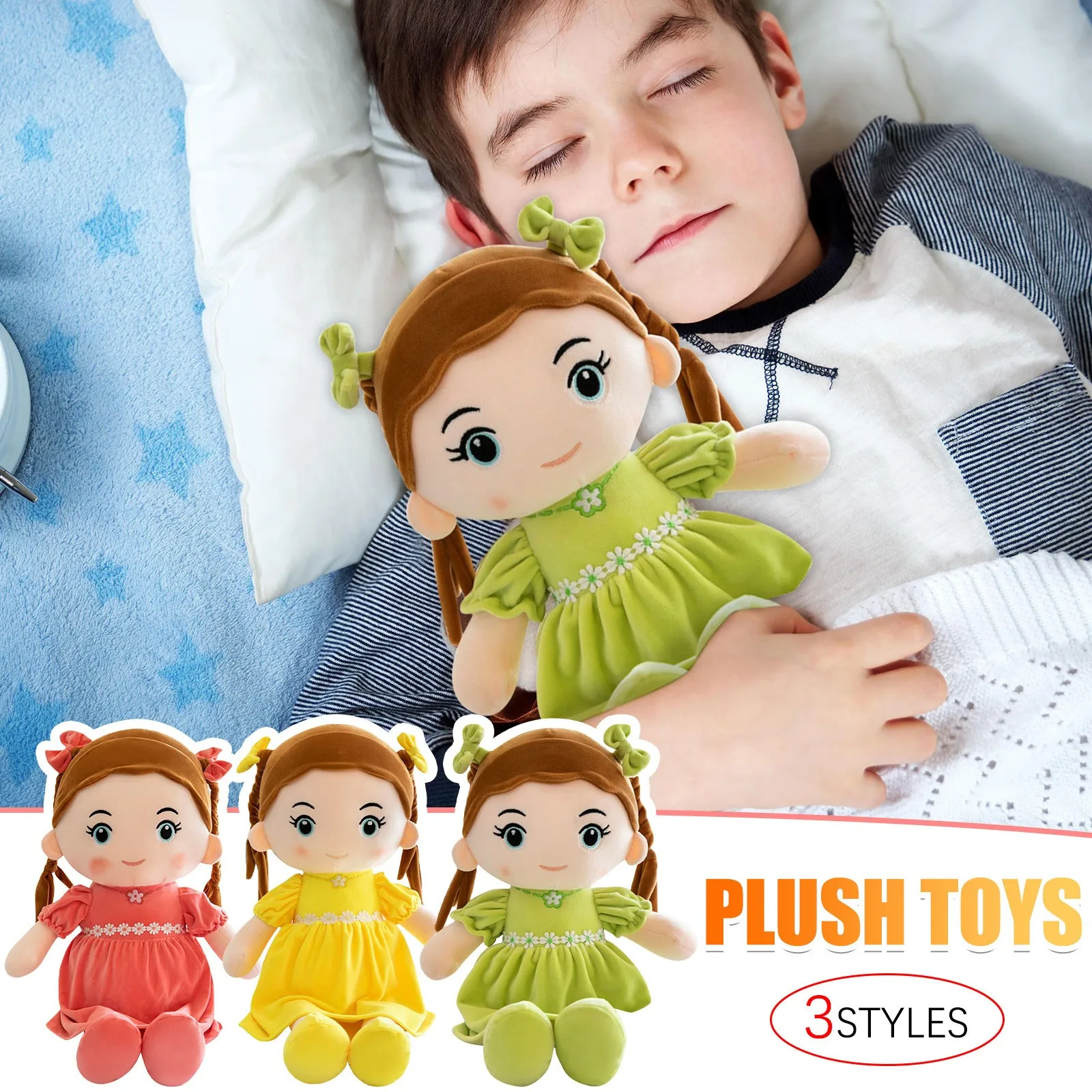 

Cute Variety Princess Plush Toys Candy Girls Baby Gifts Cloth Dolls Kids Plush Toys Kawaii Rag Doll Stuffed Toys Jouet Enfant