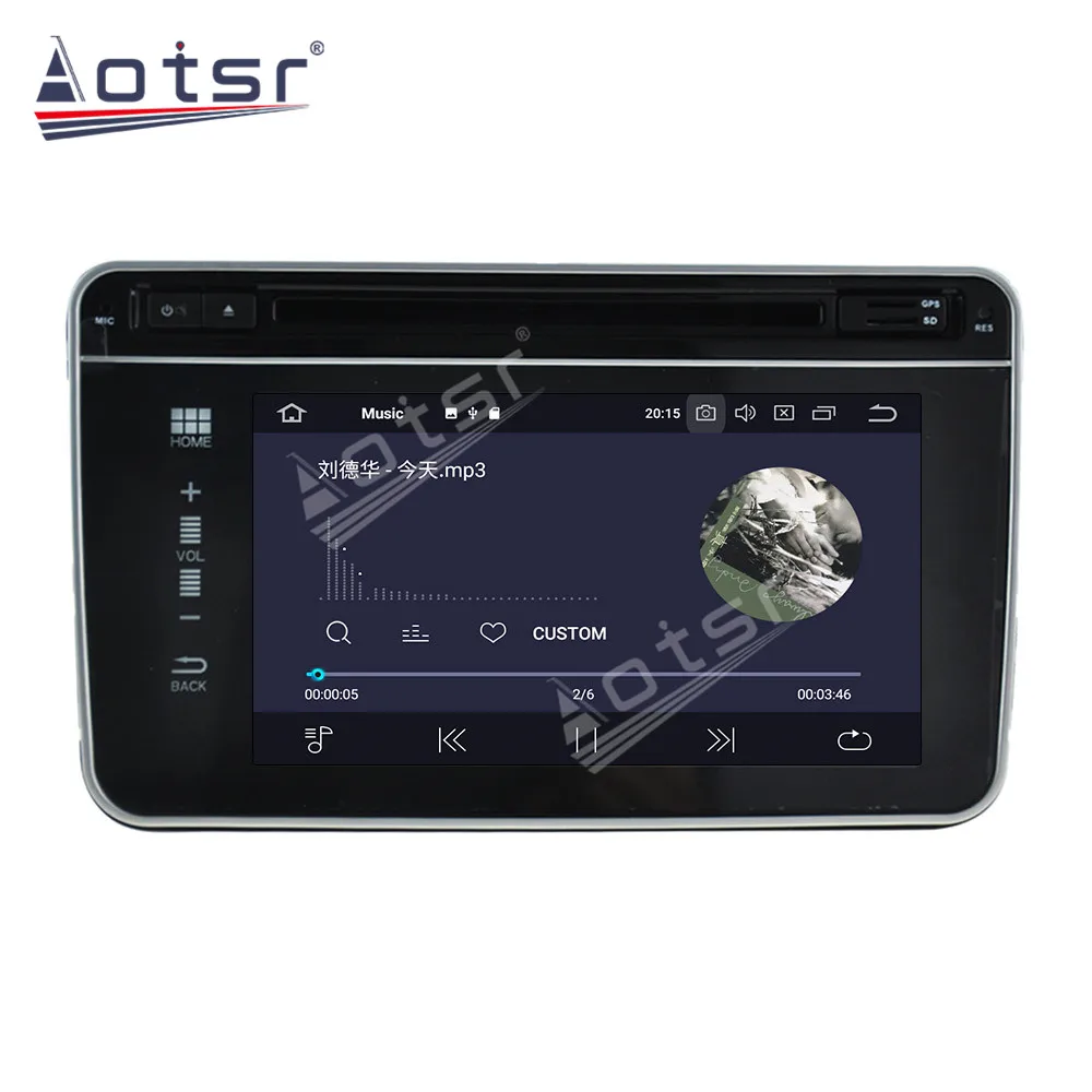 Автомобильный плеер PX5/PX6 мультимедийный на Android 10 с GPS для VW Golf Polo Tiguan Passat b7 b6 leon Skoda