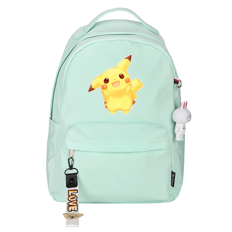 Рюкзак Пикачу Косплей Аниме-сумки для подростков Mochila Розовый Рюкзак Kawaii Подарки на день рождения Симпатичные Рюкзаки для взрослых - Цвет: GJG daxiao