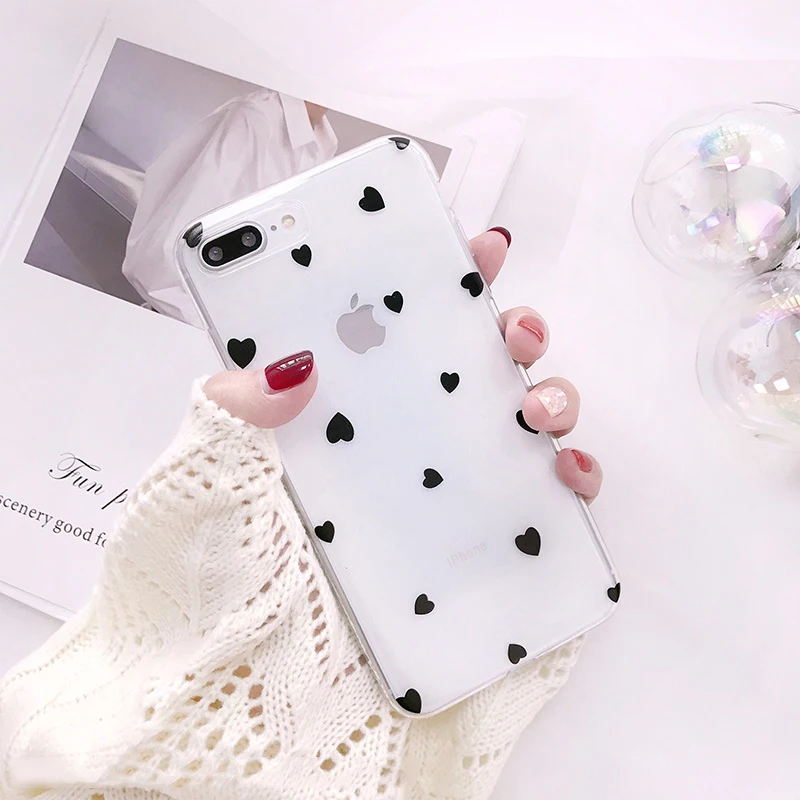 Lovebay чехол для телефона iPhone 11 6 6s 7 8 Plus X XR XS 11Pro Max прозрачный Ультратонкий Мягкий