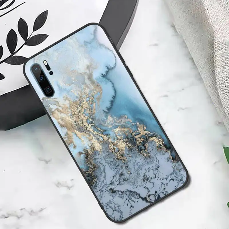 

Vintage Marble Phone Case For Huawei honor Mate P 10 20 30 40 i 9 8 pro x Lite smart 2019 nova 5t