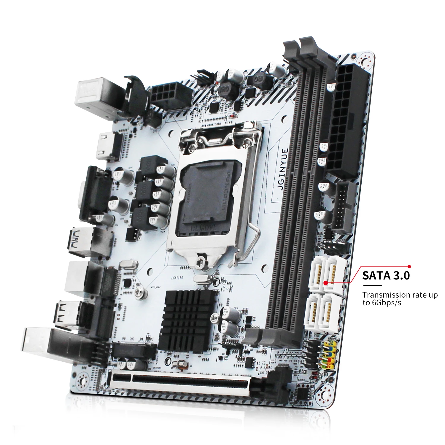 Комплект материнской платы JINGYUE B85 с процессором Xeon E3 1220 V3 LGA 1150 16 Гб (2*8 ГБ) DDR3 ОЗУ
