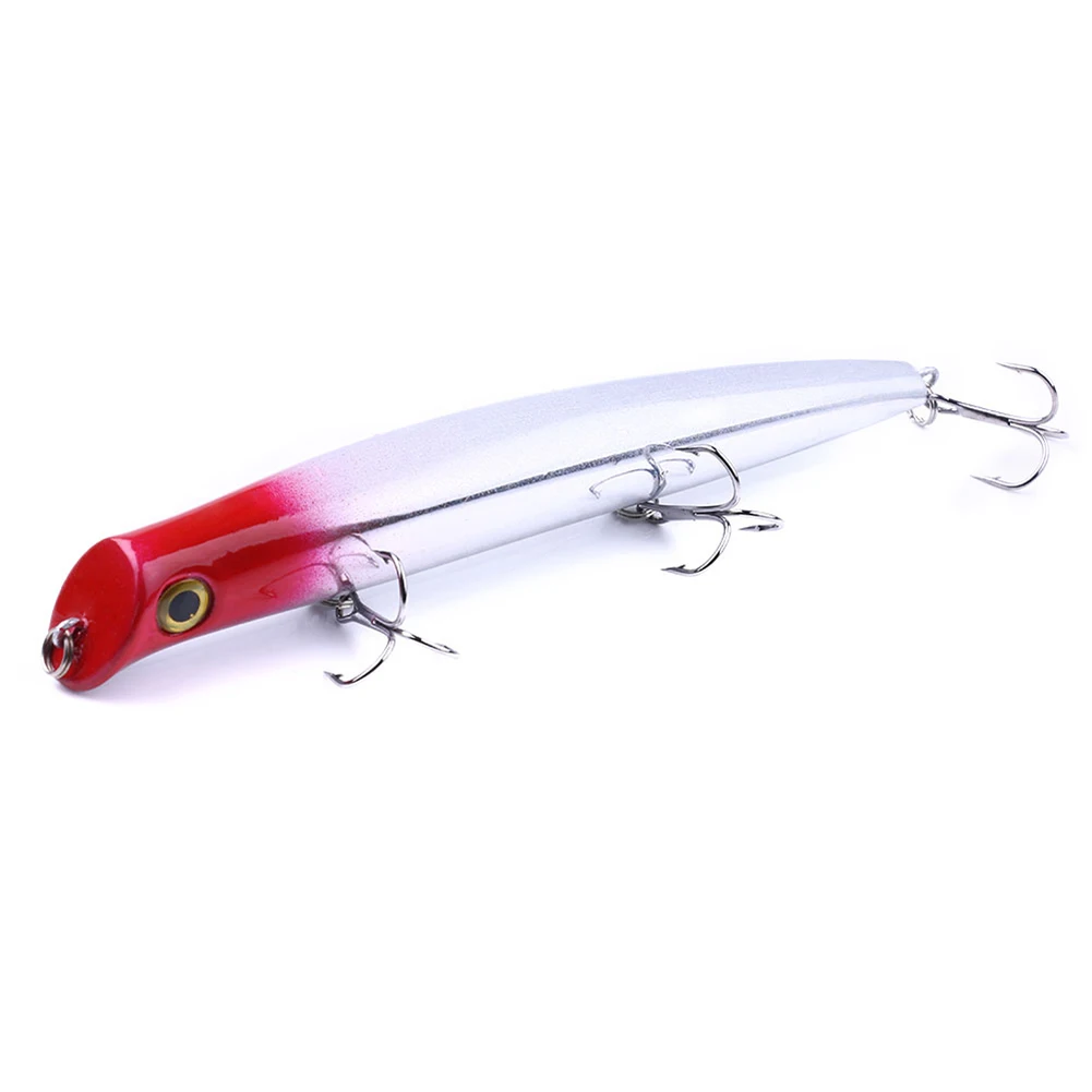 12cm 17g Fishing Lure Trolling Popper Artificial Bait Long Casting Perch Crankbait Topwater Wobbler Plastic For | Спорт и