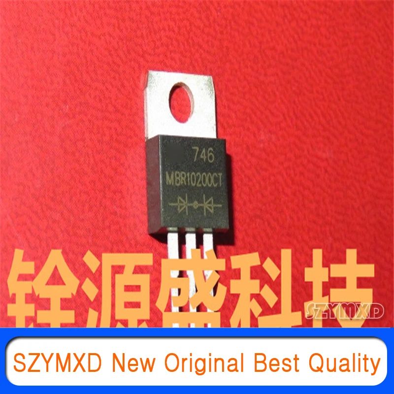 

5 шт./лот новый оригинальный выпрямитель Schottky MBR10200CT 10A200V