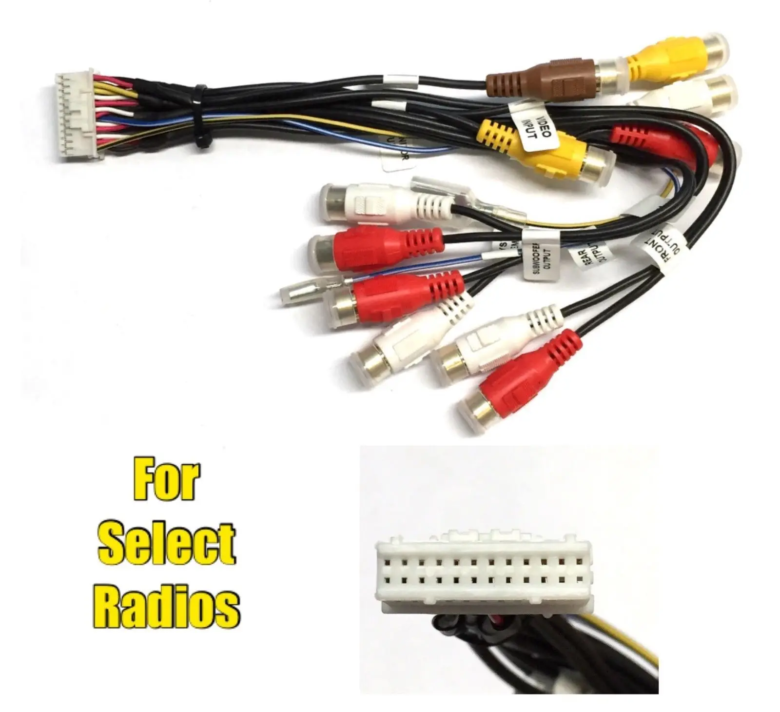 

Pioneer 24 Pin AVIC-D3 AVIC-F900BT AVIC-F90BT AVIC-F9115BT Radio Wire Harness