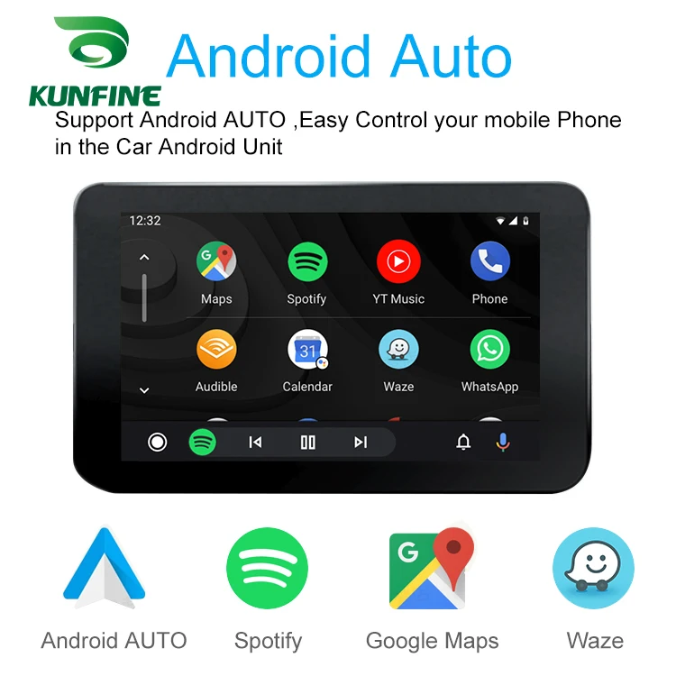 KUNFINE Wireless Wire Apple CarPlay Dongle for Android Car stereo Unit USB Carplay Stick with AUTO | Автомобили и мотоциклы