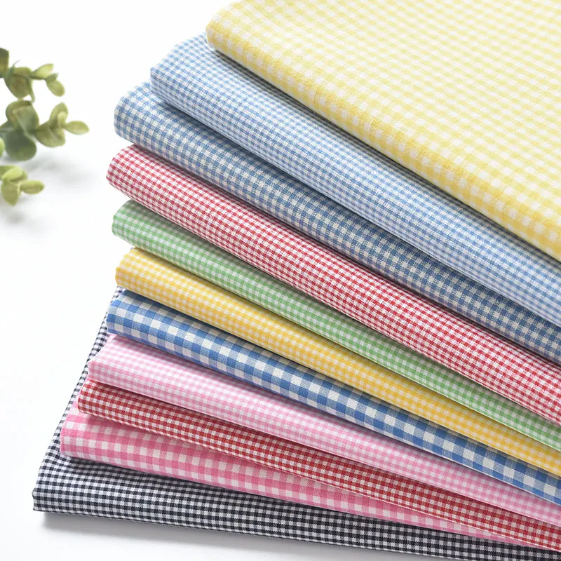 

Японская винтажная хлопчатобумажная пряжа окрашенная сетчатая ткань ручной работы художественная детская одежда рубашка ткань для ручной...