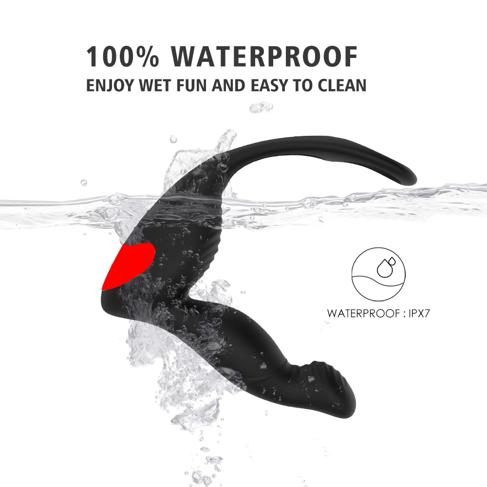 Анальные секс-игрушки для мужчин магнитный массажер простаты вибратор