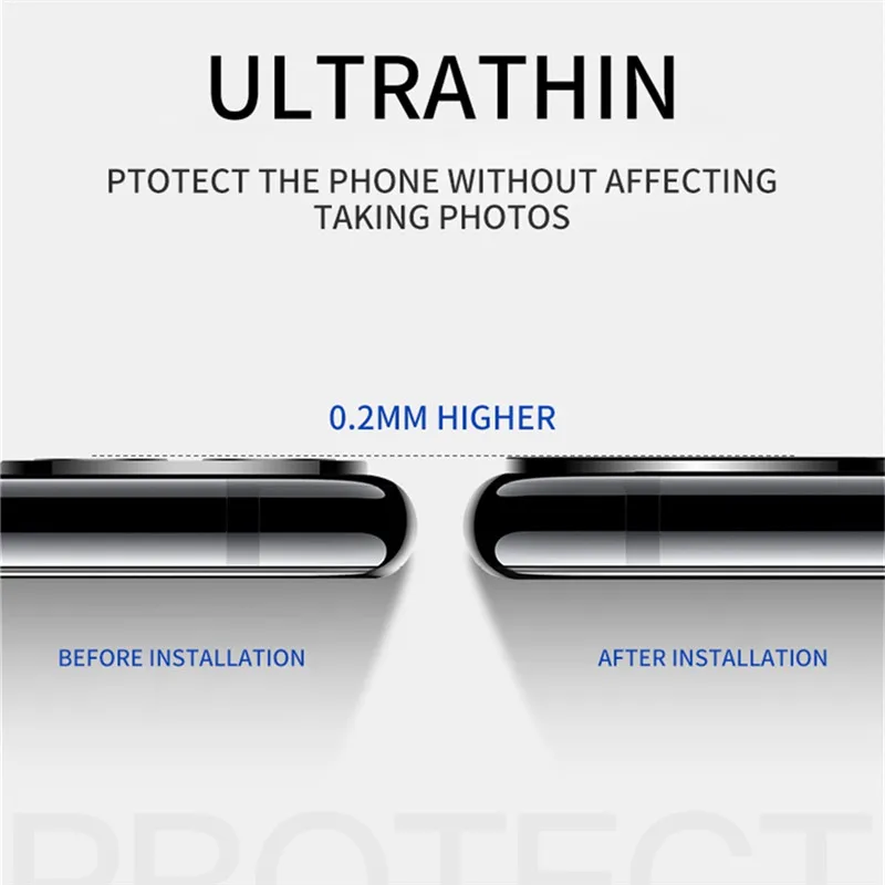 Задняя камера титановый сплав объектив полное покрытие Защита экрана для iPhone 11 Pro