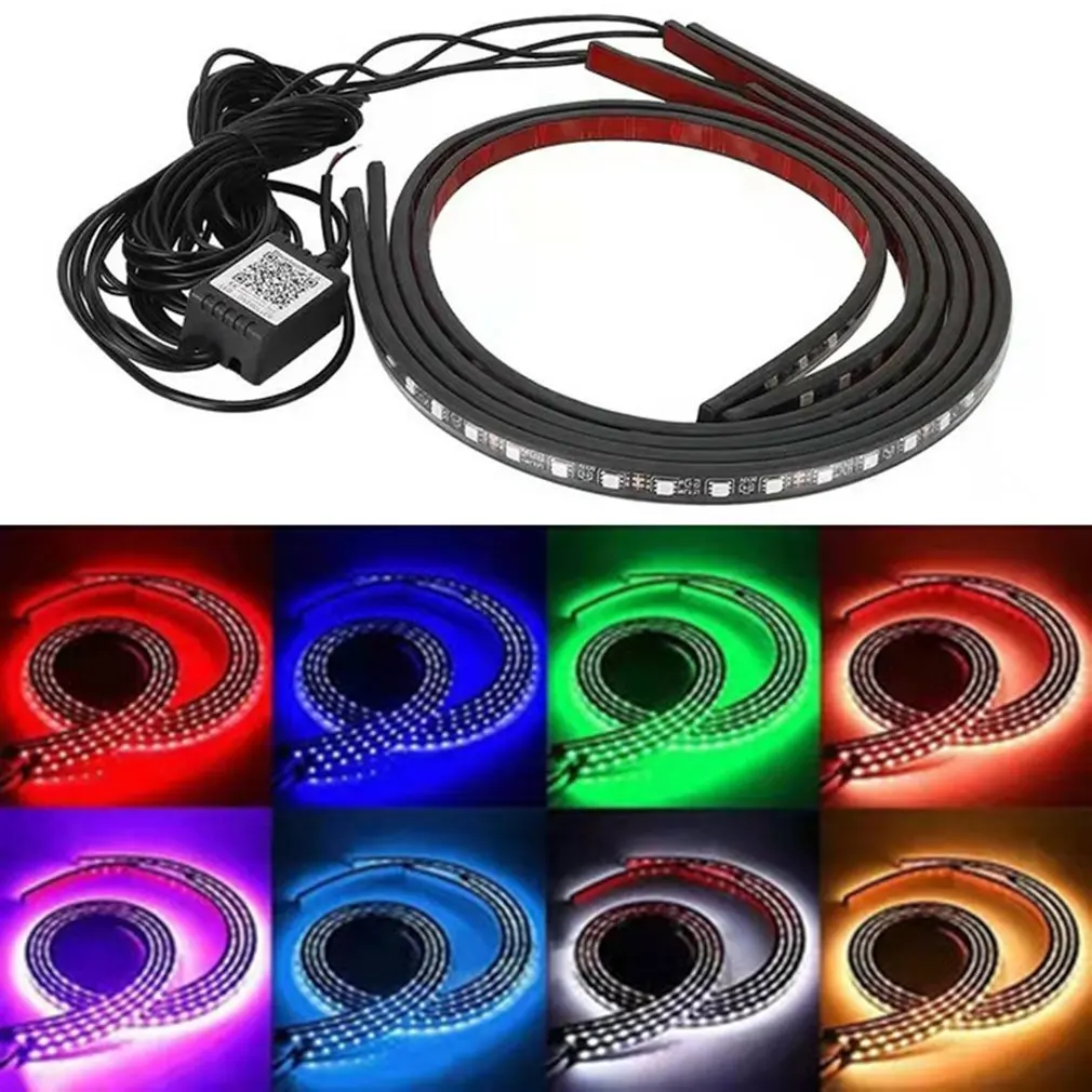 

Car Underglow Light Flexible LED Strip Bottom Lights For Various Lighting Effects LED Neon Light Decoration Atmosphere Lamp