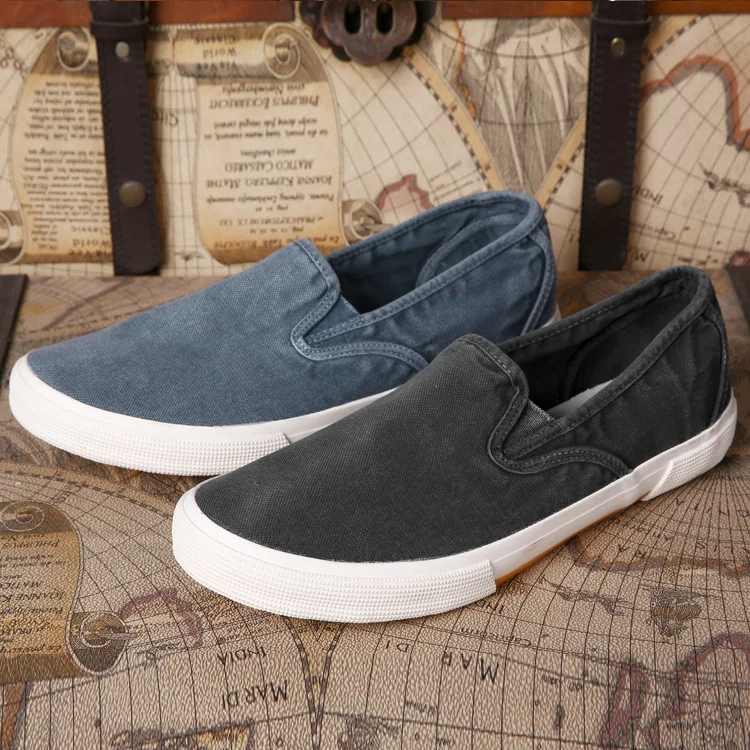 Новинка Парусиновая обувь для вождения Мужская зеленая черная желтая белая